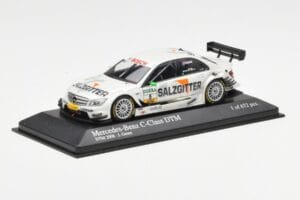 Mercedes C-Class W204 DTM Team AMG Mercedes #5 J. Green DTM 2008 Minichamps 1:43 400083805 Metal — billede 2 af 4