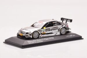 Mercedes C-Class W204 DTM Team AMG Mercedes #8 R. Schumacher DTM 2010 Minichamps 1:43 400103908 Metal — billede 2 af 4