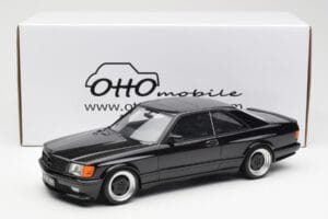 Mercedes 560 SEC C126 AMG Widebody Sort Otto 1:18 OT187 Resin — billede 6 af 6