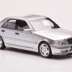 Mercedes C36 AMG W202 Sølv Otto 1:18 - image 4 of 6