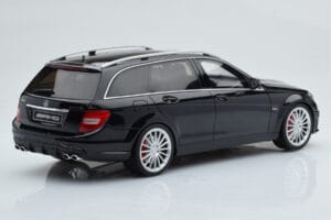 Mercedes C63 AMG S204 T-Model Sort GT Spirit 1:18 GT760 Resin — billede 2 af 6