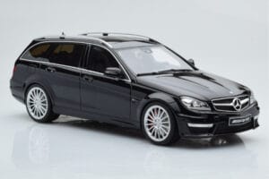Mercedes C63 AMG S204 T-Model Sort GT Spirit 1:18 GT760 Resin — billede 4 af 6