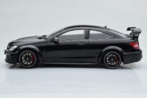 Mercedes C63 AMG W204 Black Series Sort GT Spirit 1:18 ZM019 Resin — billede 3 af 7
