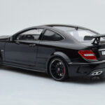 Mercedes C63 AMG W204 Black Series Sort GT Spirit 1:18 - image 5 of 7