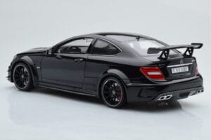 Mercedes C63 AMG W204 Black Series Sort GT Spirit 1:18 ZM019 Resin — billede 5 af 7