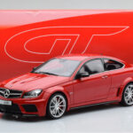 Mercedes C63 AMG W204 Black Series Rød GT Spirit 1:18 - image 6 of 6