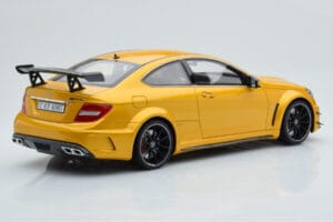 Mercedes C63 AMG W204 Black Series Guld GT Spirit 1:18 GT034 Resin — billede 2 af 6