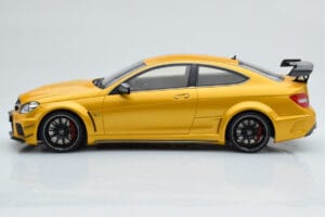 Mercedes C63 AMG W204 Black Series Guld GT Spirit 1:18 GT034 Resin — billede 3 af 6