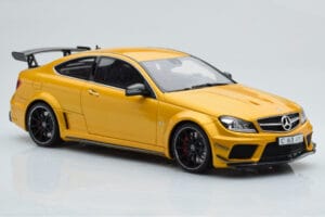Mercedes C63 AMG W204 Black Series Guld GT Spirit 1:18 GT034 Resin — billede 4 af 6