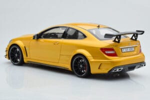 Mercedes C63 AMG W204 Black Series Guld GT Spirit 1:18 GT034 Resin — billede 5 af 6