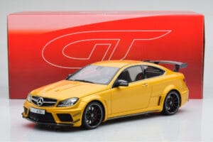 Mercedes C63 AMG W204 Black Series Guld GT Spirit 1:18 GT034 Resin — billede 6 af 6