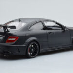 Mercedes C63 AMG W204 Black Series Mat Sort GT Spirit 1:18 - image 2 of 6
