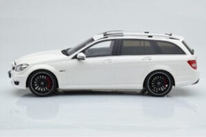 Mercedes C63 AMG S204 T-Model Hvid GT Spirit 1:18 GT147 Resin — billede 3 af 8