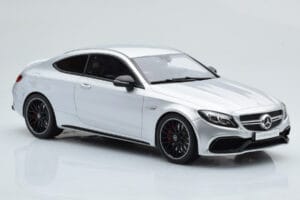 Mercedes C63S AMG C205 Coupe Sølv GT Spirit 1:18 GT116 Resin — billede 4 af 6