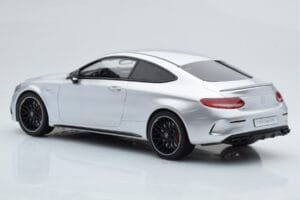Mercedes C63S AMG C205 Coupe Sølv GT Spirit 1:18 GT116 Resin — billede 5 af 6