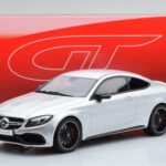 Mercedes C63S AMG C205 Coupe Sølv GT Spirit 1:18 - image 6 of 6