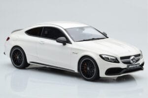 Mercedes C63S AMG C205 Coupe Hvid GT Spirit 1:18 B66965707 Resin — billede 4 af 6