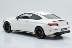 Mercedes C63S AMG C205 Coupe Hvid GT Spirit 1:18 B66965707 Resin — billede 5 af 6