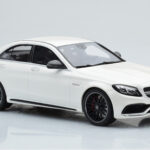 Mercedes C63S AMG W205 Hvid GT Spirit 1:18 - image 4 of 6