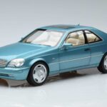 Mercedes CL600 C140 Blå Metallic Norev 1:18 183448 Metal