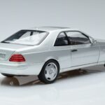 Mercedes CL600 C140 Sølv Metallic Norev 1:18 183446 Metal - image 3 of 7