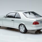 Mercedes CL600 C140 Sølv Metallic Norev 1:18 183446 Metal - image 6 of 7