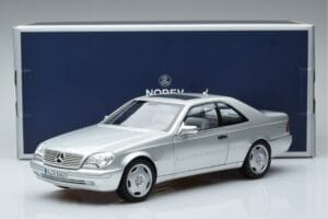 Mercedes CL600 C140 Sølv Metallic Norev 1:18 183446 Metal — billede 7 af 7
