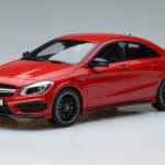 Mercedes CLA 45 AMG C117 Jupiter Rød GT Spirit 1:18 GT031 Resin