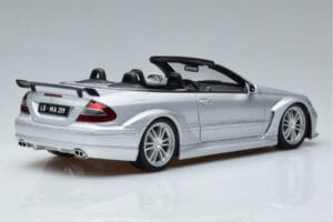 Mercedes CLK DTM AMG W209 Cabriolet Sølv Kyosho 1:18 B66962272 Metal — billede 3 af 8