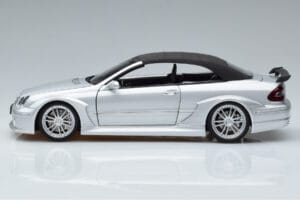Mercedes CLK DTM AMG W209 Cabriolet Sølv Kyosho 1:18 B66962272 Metal — billede 4 af 8