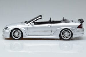 Mercedes CLK DTM AMG W209 Cabriolet Sølv Kyosho 1:18 B66962272 Metal — billede 5 af 8