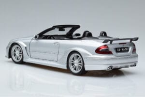 Mercedes CLK DTM AMG W209 Cabriolet Sølv Kyosho 1:18 B66962272 Metal — billede 7 af 8