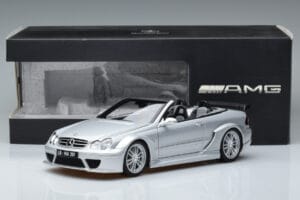 Mercedes CLK DTM AMG W209 Cabriolet Sølv Kyosho 1:18 B66962272 Metal — billede 8 af 8