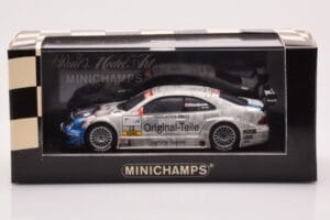 Mercedes CLK DTM Team Original Teile #12 P. Dumbreck DTM 2001 Minichamps 1:43 400023112 Metal — billede 4 af 4