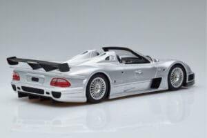 Mercedes CLK GTR Roadster Sølv GT Spirit 1:18 GT155 Resin — billede 2 af 6