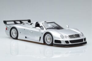 Mercedes CLK GTR Roadster Sølv GT Spirit 1:18 GT155 Resin — billede 4 af 6