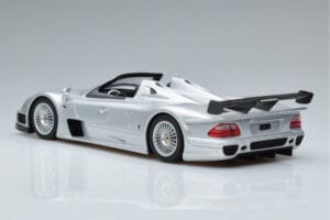 Mercedes CLK GTR Roadster Sølv GT Spirit 1:18 GT155 Resin — billede 5 af 6