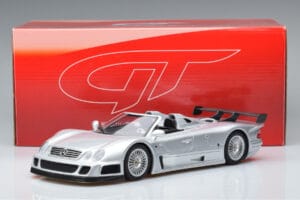 Mercedes CLK GTR Roadster Sølv GT Spirit 1:18 GT155 Resin — billede 6 af 6