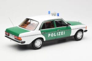 Mercedes E-Class W123 Polizei Norev 1:18 B66040676 Metal — billede 3 af 8