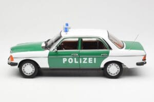 Mercedes E-Class W123 Polizei Norev 1:18 B66040676 Metal — billede 4 af 8