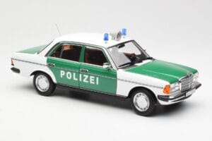 Mercedes E-Class W123 Polizei Norev 1:18 B66040676 Metal — billede 6 af 8