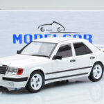 Mercedes E-Class W124 Tuning Hvid MCG 1:18 - image 6 of 6