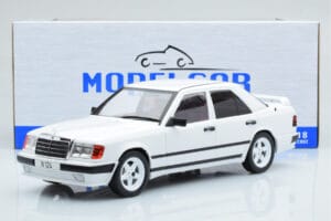 Mercedes E-Class W124 Tuning Hvid MCG 1:18 MCG18343 Metal — billede 6 af 6