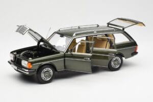 Mercedes 230T W123 T-Model Grøn Metallic Norev 1:18 183730 Metal — billede 2 af 8