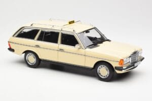 Mercedes 230T W123 T-Model Taxi Norev 1:18 183731 Metal — billede 6 af 8