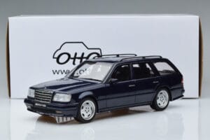 Mercedes E36 AMG S124 Blå Otto 1:18 OT753 Resin — billede 6 af 6