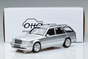 Mercedes E36 AMG S124 Sølv Otto 1:18 OT889 Resin — billede 6 af 6