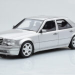 Mercedes E500 W124 Sølv Otto 1:18