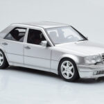 Mercedes E500 W124 Sølv Otto 1:18 - image 4 of 6