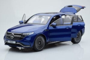 Mercedes EQC 400 Brilliant Blå NZG 1:18 B66963757 Metal — billede 2 af 8